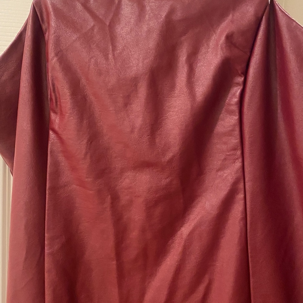 wild fable Burgundy Satin Slip Mini Dress - Picture 4 of 5